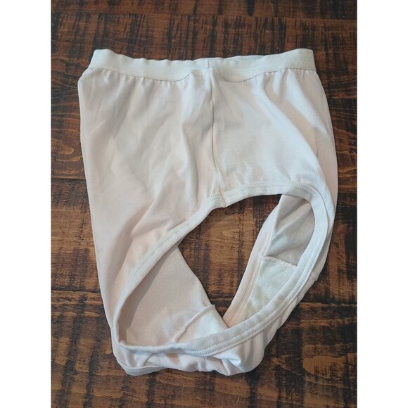 423 WARNER'S 5 White NOT SO INNOCENT Hi CUT Brief Sissy Panty #55129 VINTAGE - Picture 4 of 4